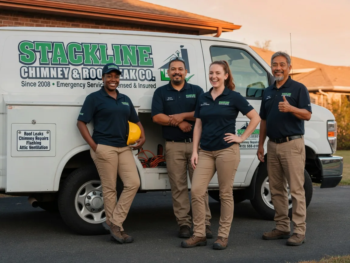 Chimney flashing repair company in Burlington, ME